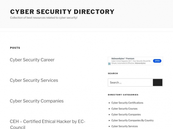 cybersecuritydir.com